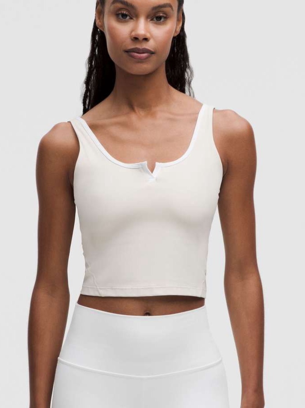 Lululemon Align Notched-Neck Tank Top
Light Ivory / White size 4